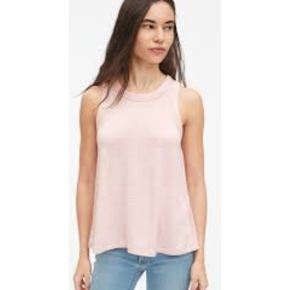 Gap Softspun Swing Tank Light Pink Size S